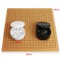 361PCS Weiqi Professional Go Game Suede Leather Sheet Chinese Play Fun