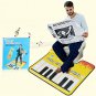 Touch Play Keyboard Music Singing Toilet Carpet Mat Adult Children Fun Casual Decompression Toy Pian