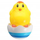 Tumbler Duckling Baby Animal Bath Toy Kids  Early Education Baby Shower Water Toy In Bathroom