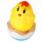 Tumbler Duckling Baby Animal Bath Toy Kids Early Education Baby Shower Water Toy In Bathroom