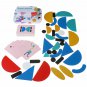 Multi-pattern Wooden Puzzle Building Blocks Baby Early Education Learning Toys