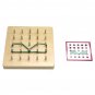 Small Size Baby Montessori Wooden Board Geometric Shapes Educational Early Learning Toys