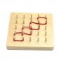 Small Size Baby Montessori Wooden Board Geometric Shapes Educational Early Learning Toys