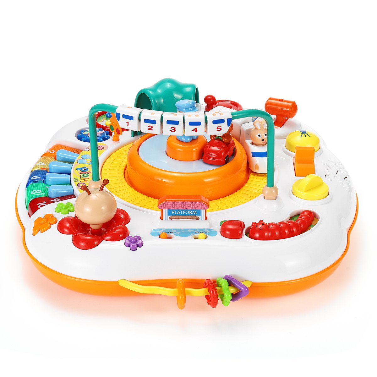 Multi-function Mini Baby Playing Learn Activity Game Table Toys for Kids Gift