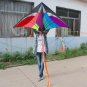 NEW 5.2ft Delta Triangle Kite Outdoor Fun Sports Toys Single Line