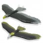 2 PCS Wingspan 57cm Hand Launch Throwing Simulation Eagle Aircraft Airplane DIY Inertial Foam EPP Ch