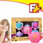 Children's Simulated Kitchen Flower Teapot Play House Game Indoor Toys