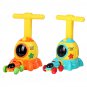 ABS Plastic Inertial Power Balloon Car 6 Balloon Intellectual Development Learning Education Toy for