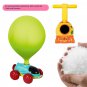 ABS Plastic Inertial Power Balloon Car 6 Balloon Intellectual Development Learning Education Toy for