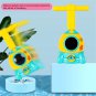 ABS Plastic Inertial Power Balloon Car 6 Balloon Intellectual Development Learning Education Toy for