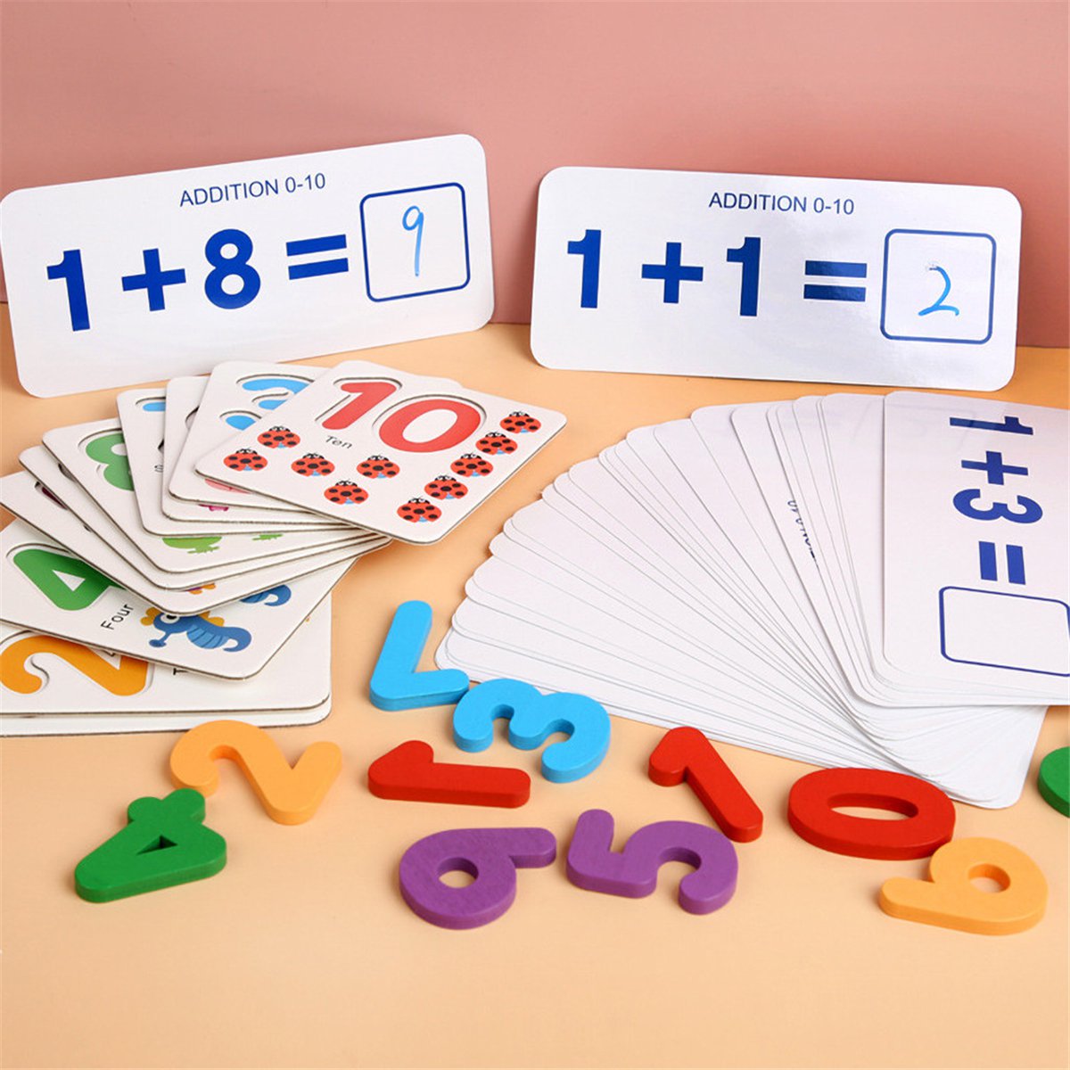 Mathematics Enlightenment Teaching Aids Digital Matching Aids for Preschool Children Addition and Su