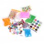 Slime Stuff Charm Fishbowl Beads Glitter Pearls Slime Mylar Flake Slime Containers With Foam Balls