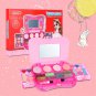 Princess Makeup Set Toys for Kids Cosmetic Girls Kit Eyeshadow Lip Gloss Blushes