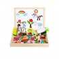 Children's Magnetic Puzzle Double-sided Puzzle Drawing Board Early Childhood Education Indoor toys