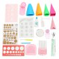 Quilling DIY Paper Art Craft Tool Full Kit Quilling Work Board Mould Grid Guide Tool