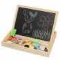 Kids Educational Learning Wooden Magnetic Drawing Board Jigsaw Puzzle Toys