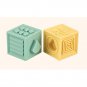 12PCS Baby Tactile Perception Arts and Science Soft Building Blocks Grasping Training Toy