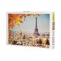 1000 Pieces Eiffel Tower Jigsaw Puzzle Toy DIY Assembly Paper Puzzle Building Landscape Toy