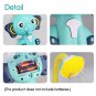 Electric Elephant Faucet Shower Water Spray Baby Bath Toy Two Water Outlet Modes for Kids Swimming B
