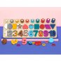 MATH Toy Board/Math Toy Board/Wooden Toys Rings Montessori Math Toys Counting Board Preschool Learni