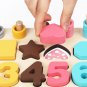 MATH Toy Board/Math Toy Board/Wooden Toys Rings Montessori Math Toys Counting Board Preschool Learni