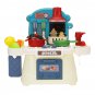 Simulation Kitchen Cooking Pretend Playing House Early Education Toy Set with Light and Sound Effect