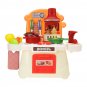 Simulation Kitchen Cooking Pretend Playing House Early Education Toy Set with Light and Sound Effect