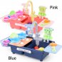 26 Pcs ABS Plastic Parent-child Role Play Simulation Home Kitchen Wash Toy Set for Kids Gift