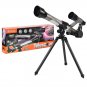 HD 20X 30X 40X Times Refractor Eyepiece Astronomical Telescope with Secondary Mirror and Tripod Scie