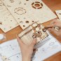 Robotime LK502 Password Box DIY Handmade Wooden Three-dimensional Assembled Toy