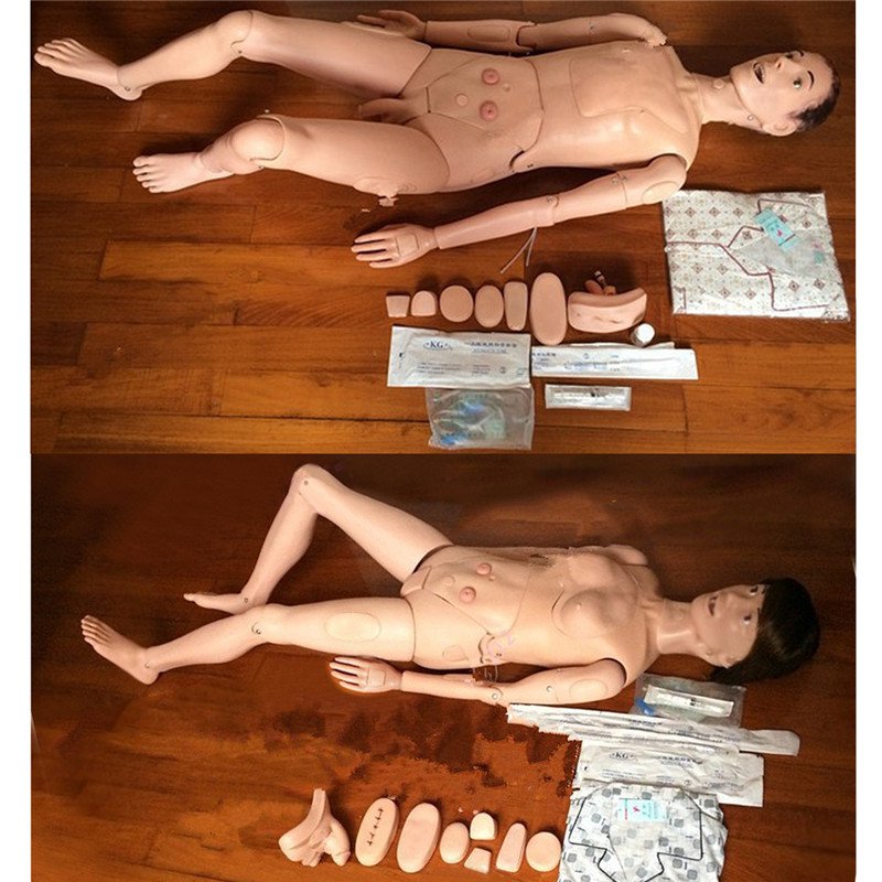 1Pc Advanced Multi-functional Nursing Training Manikin Medical Model Mannequin Patient