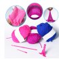 JTStoys Knitting Machine 40 Needles Quick Knit Hat Scarf Big Size Weaving Sewing Kits DIY Craft Gift