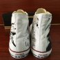 Converse All Star Shoes Gintama Hand Painted Canvas Shoes High Top White Canvas Sneakers Men Women