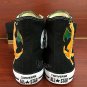 Pokemon Dragonite Converse All Star Shoes Hand Painted Canvas Sneakers High Top Black Shoes Gifts