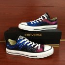 Low Top Galaxy Converse Shoes Custom Hand Painted Canvas Sneakers Men Women Unique Christmas Gifts