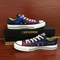 Low Top Galaxy Converse Shoes Custom Hand Painted Canvas Sneakers Men Women Unique Christmas Gifts