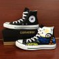 Converse Shoes Nightmare Before Christmas Custom Hand Painted Canvas Sneakers Unique Christmas Gifts