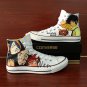 Men Women Converse All Star Cowboy Bebop Custom Hand Painted Shoes High Top Canvas Sneakers Gifts