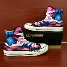 Men Women Custom Converse Galaxy Planet Hand Painted Canvas Shoes Personalized Birthday Gifts