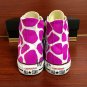 Original Design Converse Hand Painted Shoes Giraffe Print High Top Canvas Sneakers Unique Gifts