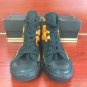 Custom Converse Shoes Men Women Hand Painted Shoes Red-Figure High Top All Black Canvas Sneakers