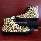 Custom Converse Shoes Leopard Print Hand Painted Canvas Sneakers Men Women Unique Christmas Gifts