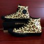 Custom Converse Shoes Leopard Print Hand Painted Canvas Sneakers Men Women Unique Christmas Gifts