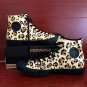 Custom Converse Shoes Leopard Print Hand Painted Canvas Sneakers Men Women Unique Christmas Gifts