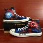 Hand Painted Converse Shoes Nebula Galaxy Universe Original Design Canvas Sneakers Christmas Gifts