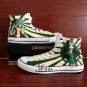 Men Women Converse All Star Shoes Bleach Urahara Kisuke Hand Painted High Top Canvas Sneakers