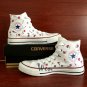 Floral Hand Painted Converse All Star Shoes Men Women Personalized Christmas Gifts Canvas Sneakers