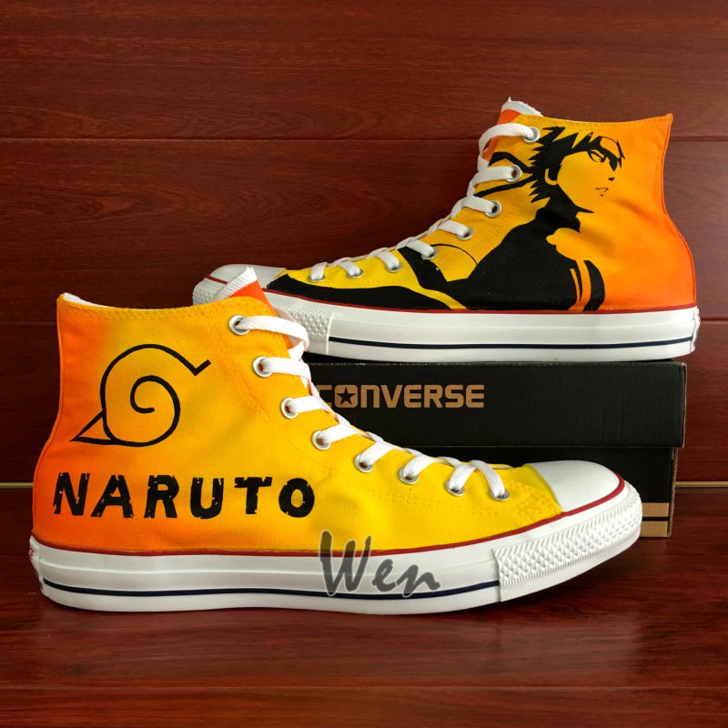 Custom Hand Painted Shoes Converse Chuck Taylor Naruto ...