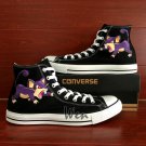 Pokemon Rattata Converse Chuck Taylor Hand Painted Shoes Black Canvas Sneakers Men Women Gifts