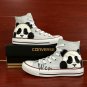 Custom Shoes Converse Cute Panda Hand Painted Shoes Unique Canvas Sneakers Men Women Gifts